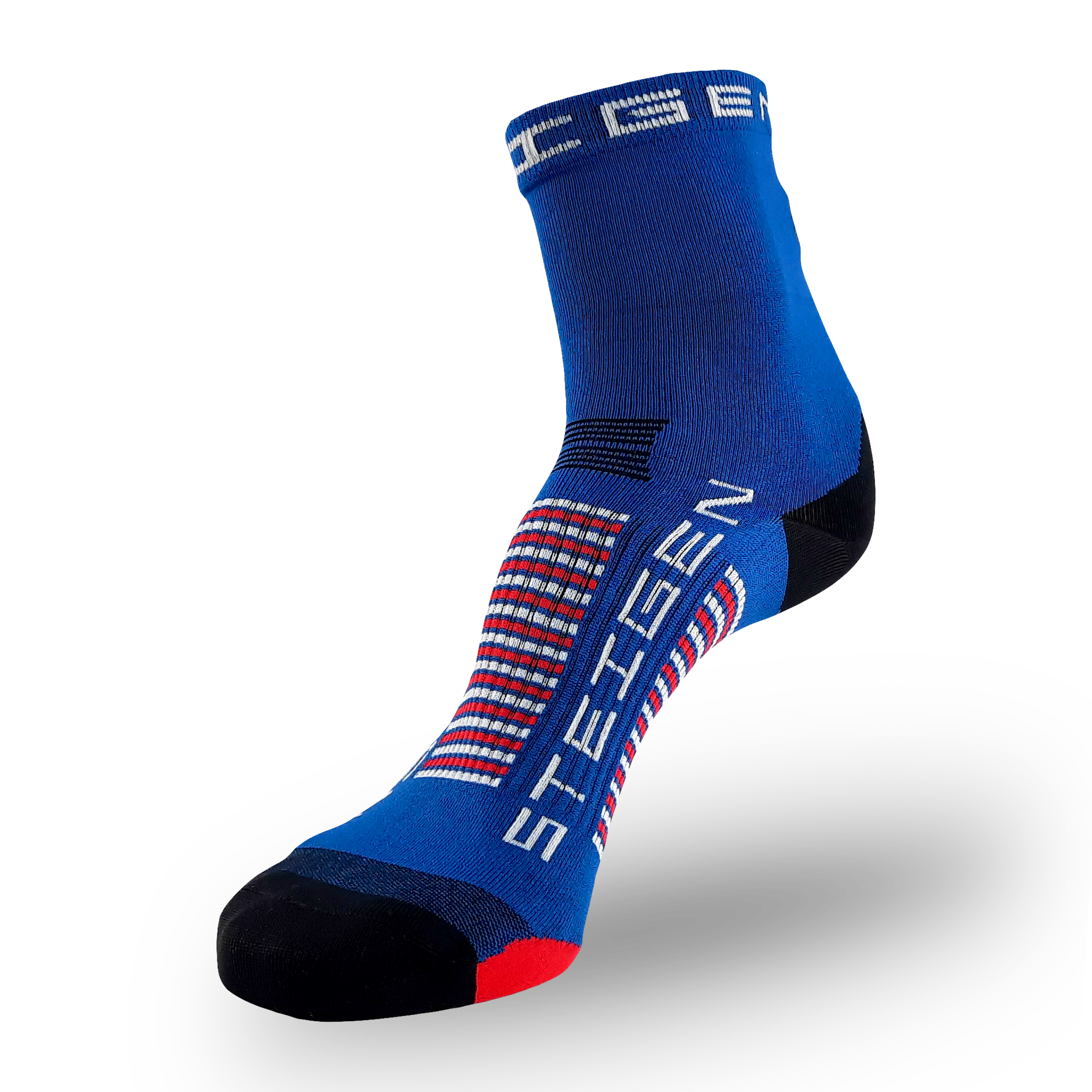 Midnight Blue Running Socks ½ Length