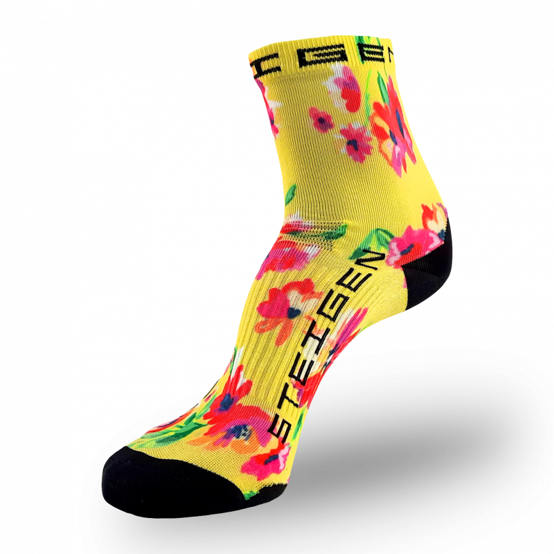 Spring Floral Running Socks ½ Length